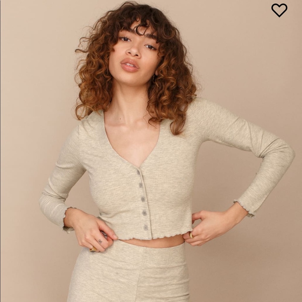 Reformation Rocio Two piece TOP ONLY